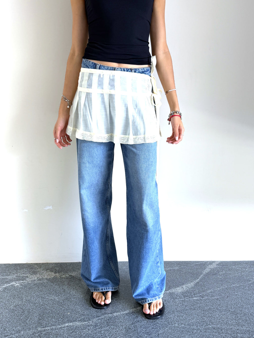 DLR. Cinnamon Veil Skirt