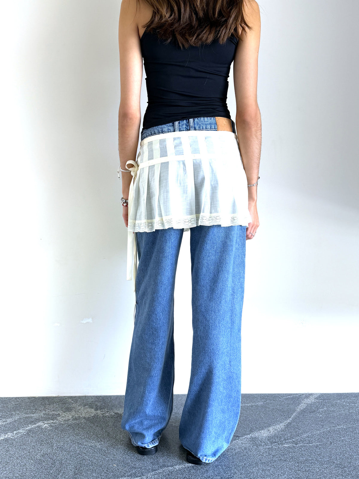 DLR. Cinnamon Veil Skirt