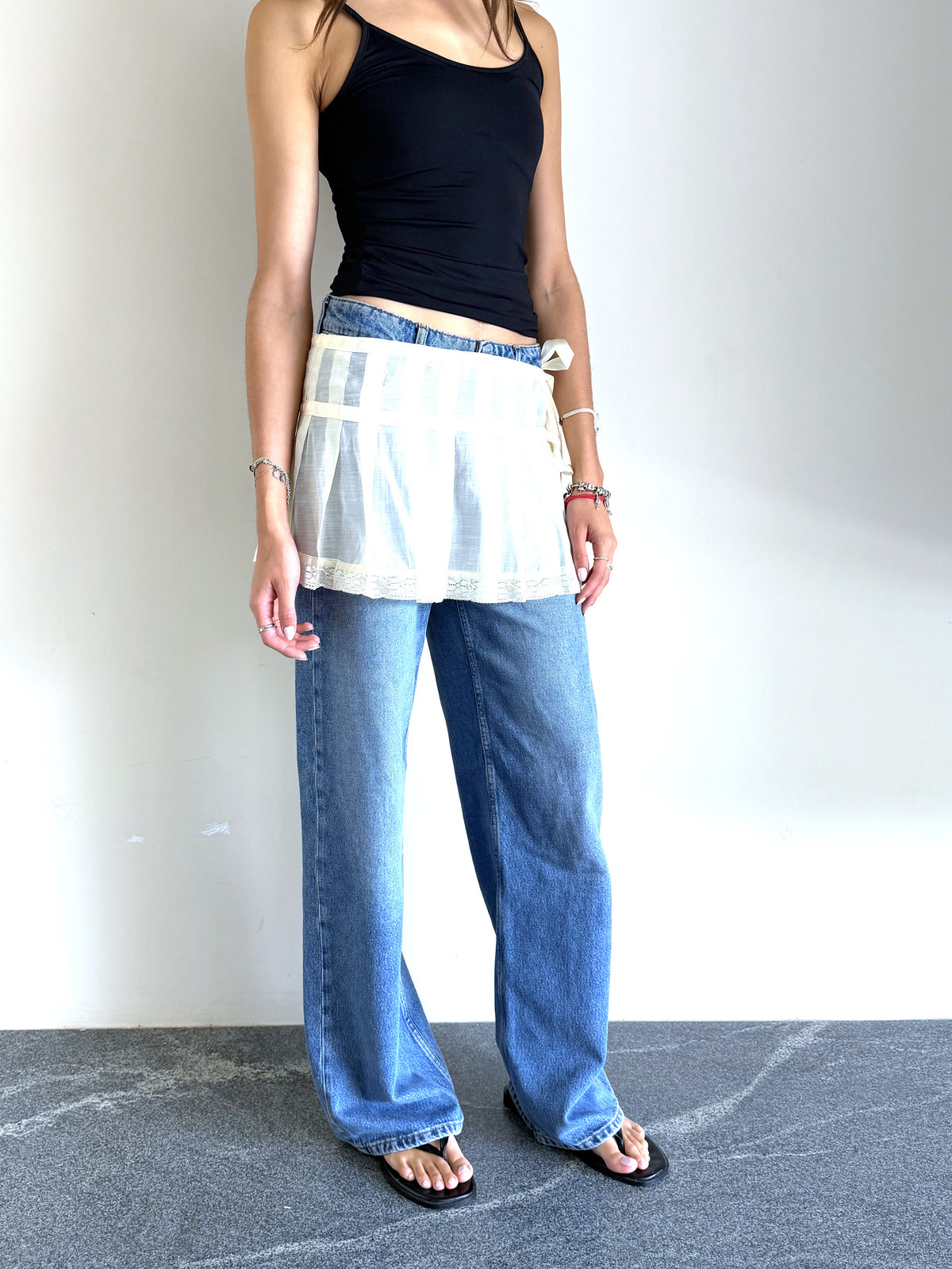 DLR. Cinnamon Veil Skirt