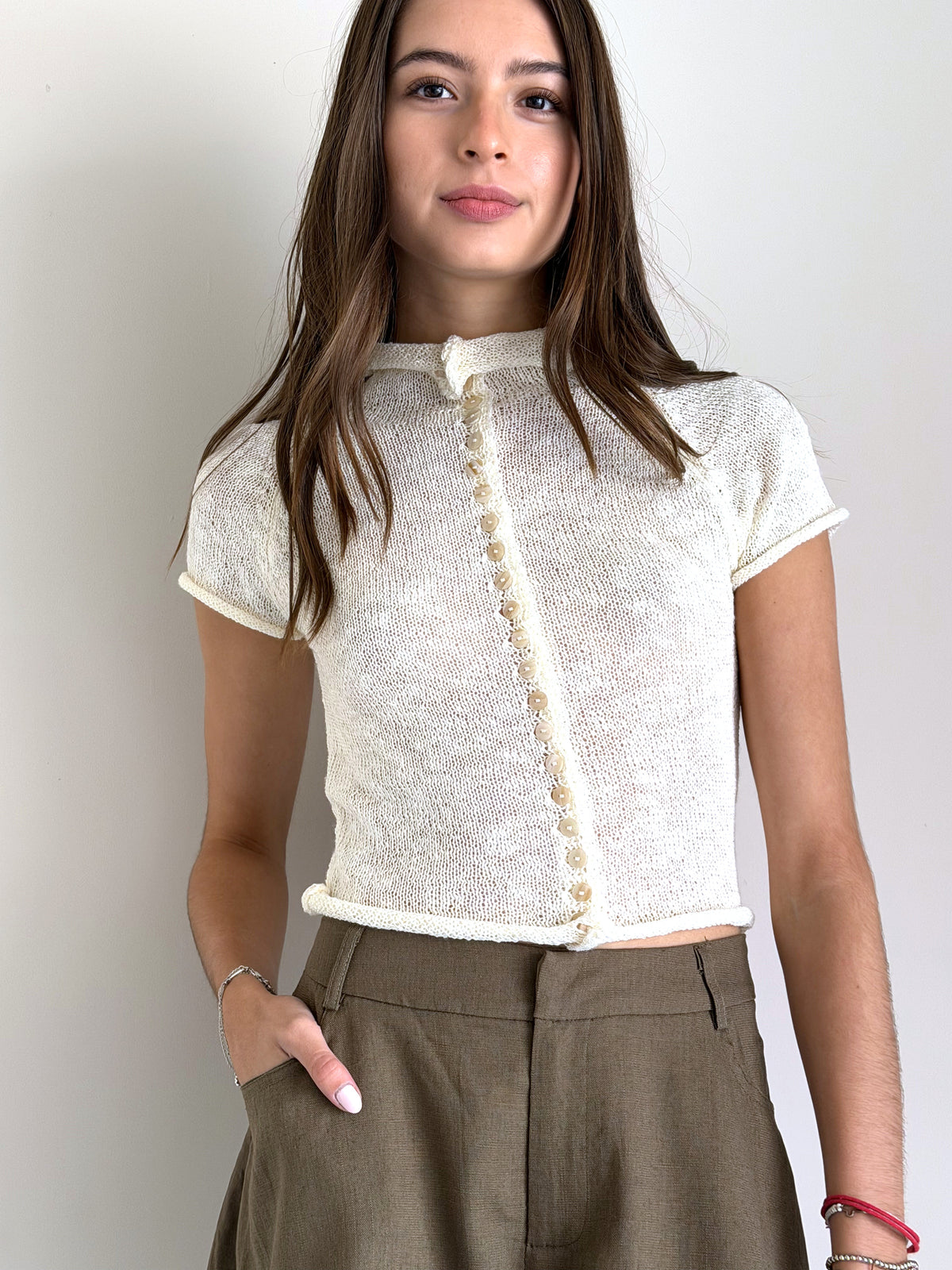 DLR. Pearl Knit Top
