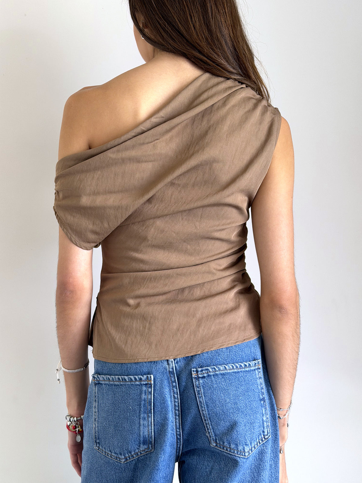 DLR. Quiet Drape Top