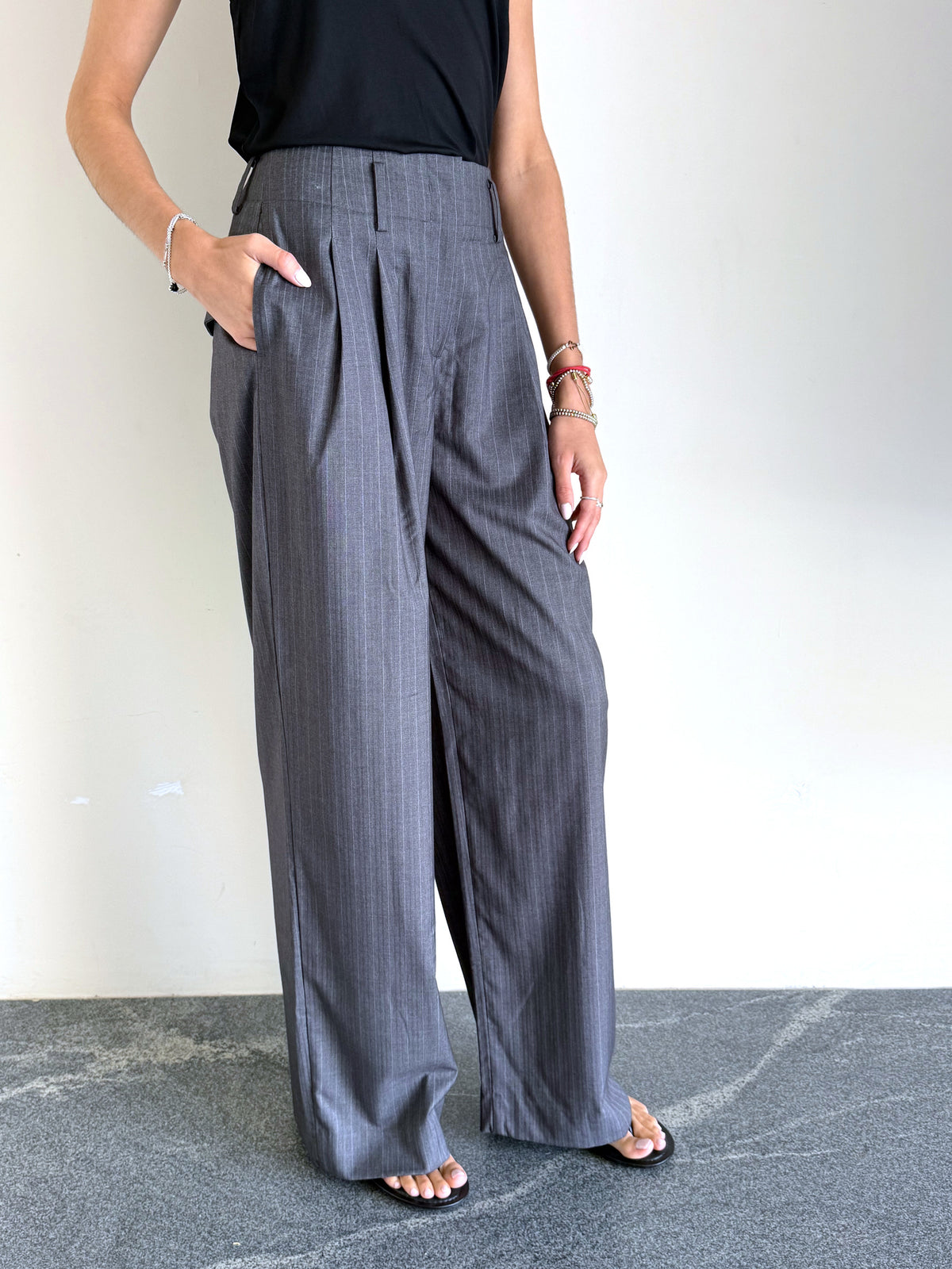 DLR. Slate Trousers